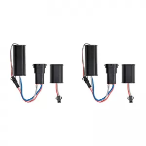 Led Kit suitable for Angel Eyes BMW 3 E90 / E92 / 5 E60 / X5 E70 / X6 E71 H8 120watt Canbus White Color 2pcs