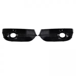 Front Bumper Side Grill suitable for Audi Q3 8U 11-15 RSQ3 Look Glossy Black / Chrome Left & Right 2 Pieces-image-6300643
