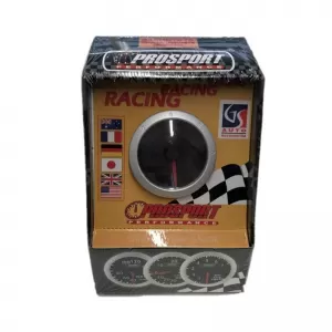 Tachometer R.P.M. Prosport Diamond Mirror Look Smoke 52mm 90 Scale With 7 Colors-image-6300816