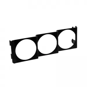 Dashboard Radio 1 Din Shape Gauge Pod Triple (3 x 52mm) PST-3 Prosport-image-6300857