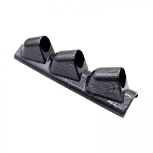 Pillar Gauge Pod Triple (3 x 52mm) Carbon Look Prosport-image-6300878