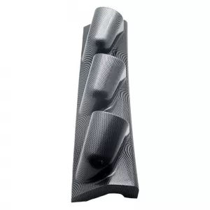 Pillar Gauge Pod Triple (3 x 52mm) Carbon Look Prosport-image-6300883