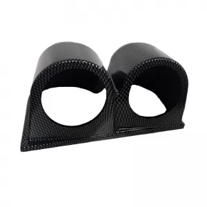 Dashboard Gauge Pod Double (2 x 52mm) Carbon Look Auto Gauge-image-6300886
