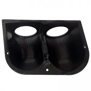 Dashboard Gauge Pod Double (2 x 52mm) Carbon Look Auto Gauge-image-6300890