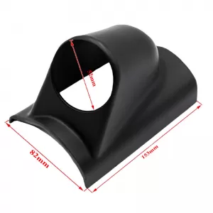 Pillar Gauge Pod Single (1 x 52mm) Black Prosport-image-6300913