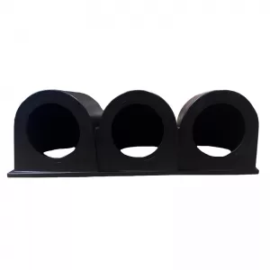 Dashboard Gauge Pod Triple (3 x 52mm) Black Auto Gauge-image-6300915