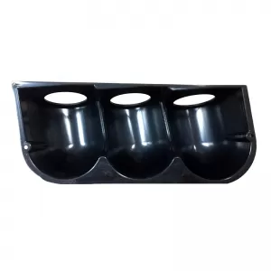 Dashboard Gauge Pod Triple (3 x 52mm) Black Auto Gauge-image-6300918