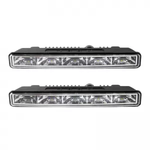 DRL Set Day Lights Universal DRL 501 HP Mini 12-24 Volt 10.64 Watt 187 x 23.5 x 46mm 2 Pieces-image-6300980