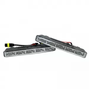 DRL Set Day Lights Universal DRL 501 HP Mini 12-24 Volt 10.64 Watt 187 x 23.5 x 46mm 2 Pieces-image-6300981