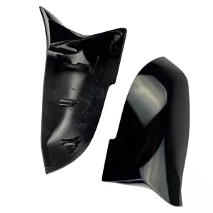 Mirror Covers suitable for BMW 1 2 3 4 X1 i3 M4 Look Glossy Black 2 Pieces-image-6301001