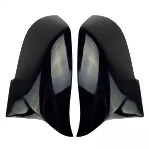 Mirror Covers suitable for BMW 1 2 3 4 X1 i3 M4 Look Glossy Black 2 Pieces-image-6301003