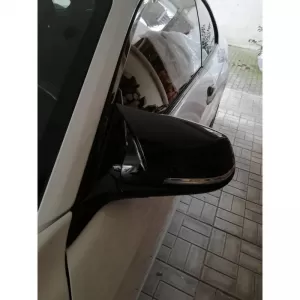 Mirror Covers suitable for BMW 1 2 3 4 X1 i3 M4 Look Glossy Black 2 Pieces-image-6301005