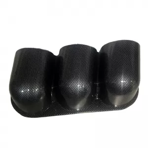 Dashboard Gauge Pod Triple (3 x 52mm) Carbon Auto Gauge-image-6301011