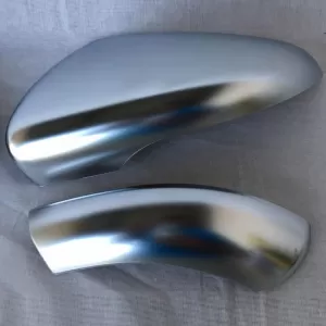 Mirror Covers suitable for VW Golf VI (6) 08-12, Touran 10-15 Brushed Aluminum Top-Bottom Set 4 Pieces-image-6301076