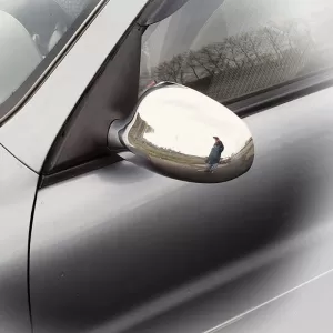 Mirror Covers suitable for Daewoo Lanos Chrome 2 Pieces-image-6301082