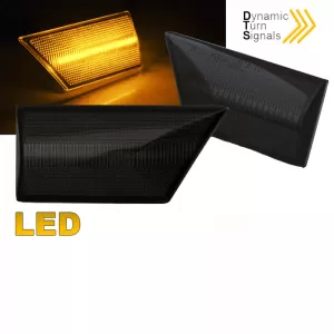 Seitenkotflügelblinker geeignet für Opel Vectra C 02-08 / Signum 03-09 LED dynamisch rauchig 2 Stück-image-6301093