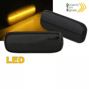 Mirror LED suitable for Citroen C4 04-11 Dynamic LED Canbus Black 2 Pcs-image-6301102