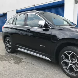 Mirror Covers suitable for BMW X1 F48 15+, 2 F45 / F46 14+ Brushed Aluminum 2 Pieces-image-6301121