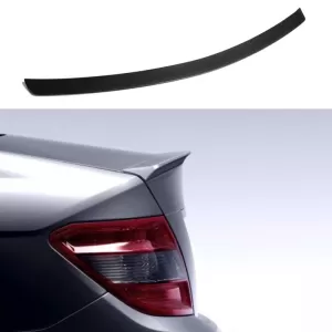 Trunk Spoiler suitable for Mercedes-Benz C-Class W204 07-14 A Design Look Lipspoiler made from ABS Plastic