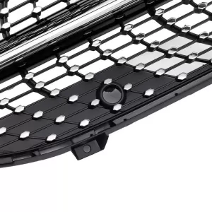Front Grille suitable for Mercedes-Benz A-Class W177 18+ Diamond A Design Look Black/Chrome 1 Pc-image-6301190
