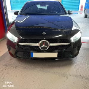 Front Grille suitable for Mercedes-Benz A-Class W177 18+ Diamond A Design Look Black/Chrome 1 Pc-image-6301191