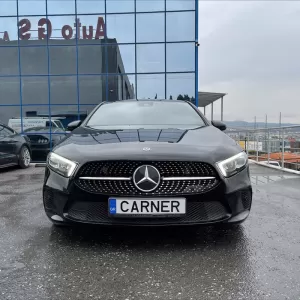 Front Grille suitable for Mercedes-Benz A-Class W177 18+ Diamond A Design Look Black/Chrome 1 Pc-image-6301194
