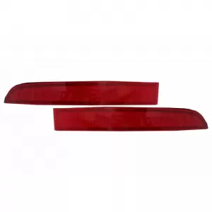 Rear bumper Reflectives Set suitable for VW Golf V (5) 03-08 GTI R32 2 pcs-image-6301197