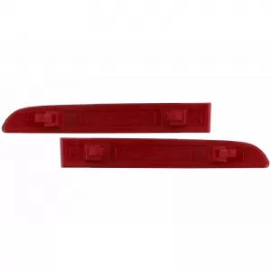 Rear bumper Reflectives Set suitable for VW Golf V (5) 03-08 GTI R32 2 pcs-image-6301199