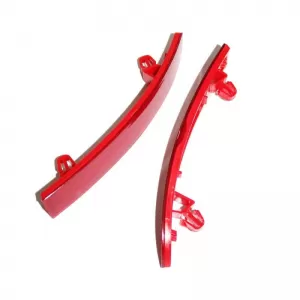 Rear bumper Reflectives Set suitable for VW Golf V (5) 03-08 GTI R32 2 pcs-image-6301200