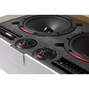 Car Speakers Vibe Slick 6SQC-V9 Component 6.5''/16.5cm 300w Peak 100w RMS 2 Way Set 6 Pieces-image-6301246