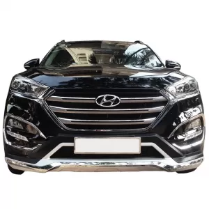 Skid Plates Bumper Body kit suitable for Front and Rear Bumper suitable for Hyundai Tucson 2015-2019 2 Pieces-image-6301329