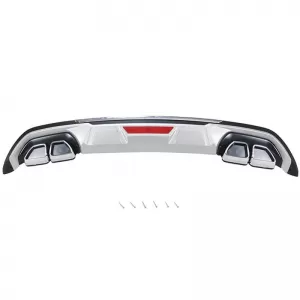 Skid Plates Bumper Body kit suitable for Front and Rear Bumper suitable for Hyundai Tucson 2019+ 2 Pieces-image-6301335