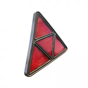 Reflective Screw Triangle With 4 Inner Triangles 155mm x 175mm Proplast Red 26107104 1 Piece-image-6301378