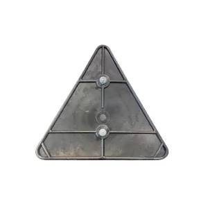 Reflective Screw Triangle With 4 Inner Triangles 155mm x 175mm Proplast Red 26107104 1 Piece-image-6301379