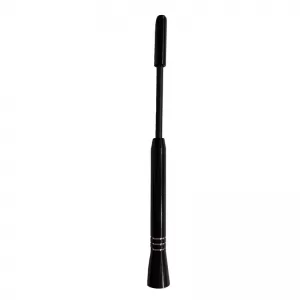 Car Roof Antenna Universal Large 15.5cm Black with Adapters