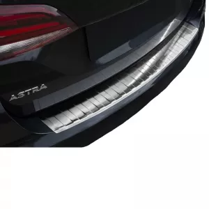 Rear Bumper Protector suitable for Opel Astra K 15+ Sports Tourer Steel-image-6301455