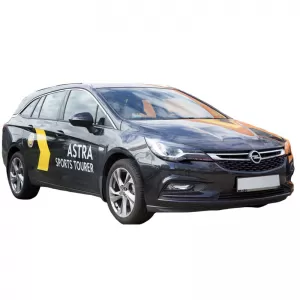 Rear Bumper Protector suitable for Opel Astra K 15+ Sports Tourer Steel-image-6301456