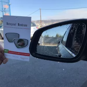 Waterproof Stickers Suitable for Car Mirrors 2 Piece-image-6301560