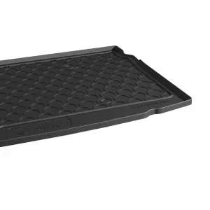 Rubber Trunk Mat Gledring Rubbasol Gledring 1002 suitable for VW Polo AW 2017 - Black-image-6301602