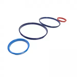 Dashboard Tacho Rings suitable for BMW 5 E39 95-03, 7 E38 94-02, X5 E53 99-05 Tri-Color ///M-image-6301671