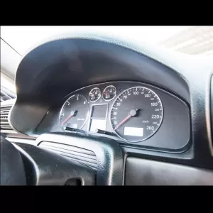 Dashboard Tacho Rings suitable for Audi A3 8L 96-03, A4 B5 94-01, A6 C5 97-04 Chrome-image-6301679