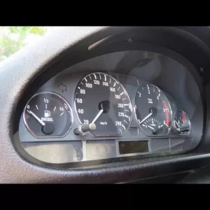 Dashboard Tacho Rings suitable for BMW 3 E46 98-05 Chrome-image-6301685