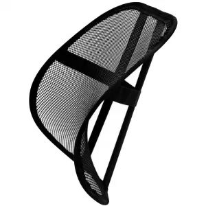 Back Support Anatomic / Orthopedic Cushion Guard 39.5 x 37.5cm Black 1 Pc 0541-image-6301701
