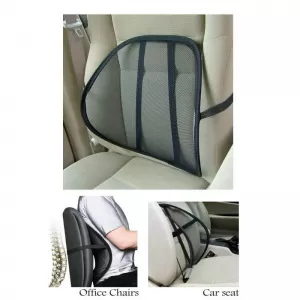 Back Support Anatomic / Orthopedic Cushion Guard 39.5 x 37.5cm Black 1 Pc 0541-image-6301705