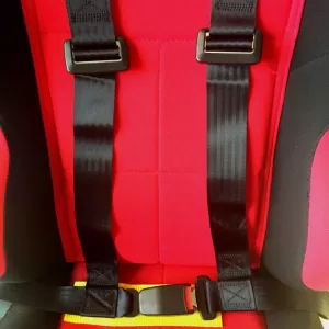 Seat Belt 4 Points Black Color 1 Pc