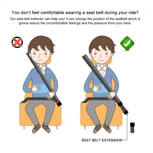 Seat Belt Extension suitable for 40cm 1 Pc-image-6301771