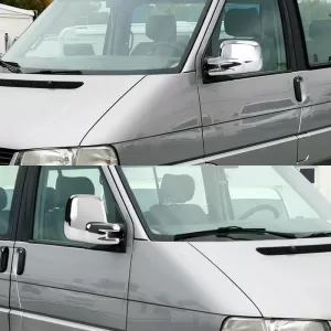 Mirror Covers suitable for VW Transporter T4 90-03 Chrome 2 Pieces-image-6301806