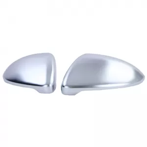 Mirror Covers suitable for VW Golf VII (7) 12-20 / Touran 15+ Brushed Aluminum 2 Pieces-image-6301816