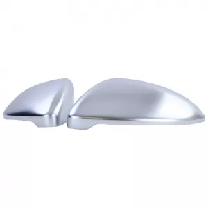 Mirror Covers suitable for VW Golf VII (7) 12-20 / Touran 15+ Brushed Aluminum 2 Pieces-image-6301817