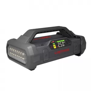 Car Booster, Powerbank, Compressor 150PSI, Led Light 4 in 1 Lokithor JA301 12 Volt 2000A-image-6301855